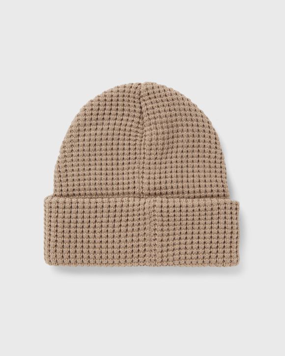Waffle Knit Cuffed Beanie