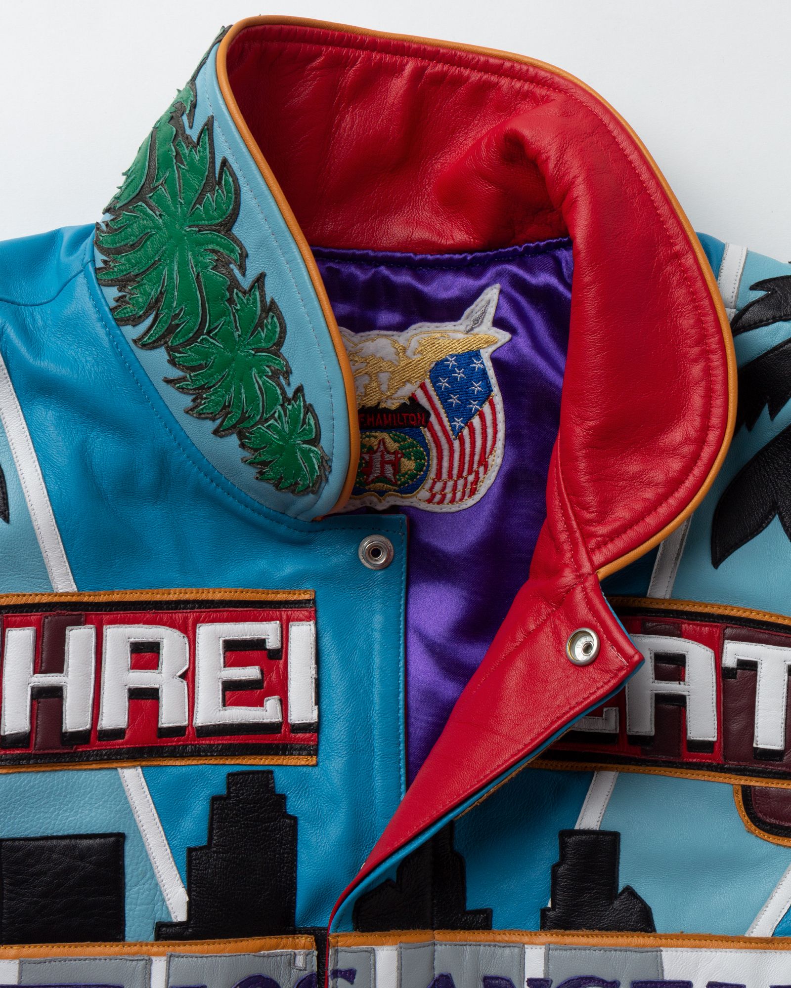 Los Angeles Lakers Three-Peat Leather Jacket