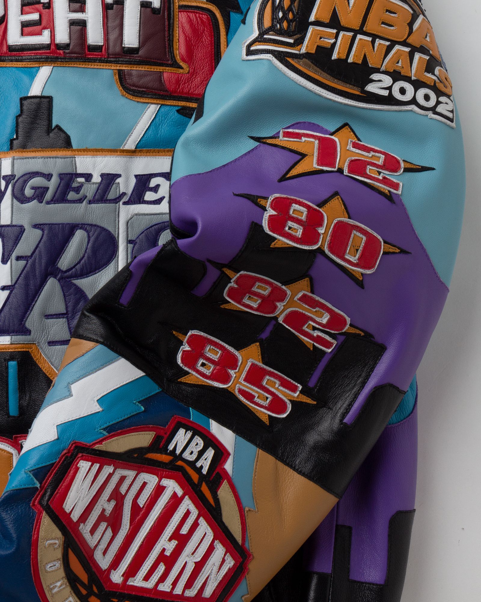 Los Angeles Lakers Three-Peat Leather Jacket