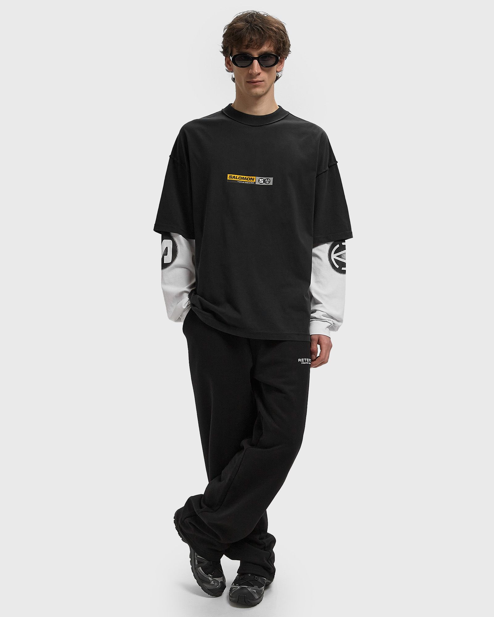 Salomon x SLAM JAM LS TEE Black | BSTN Store