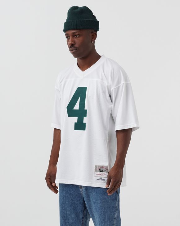 Brett Favre Signed Green Bay Packers Mitchell & Ness White Jersey