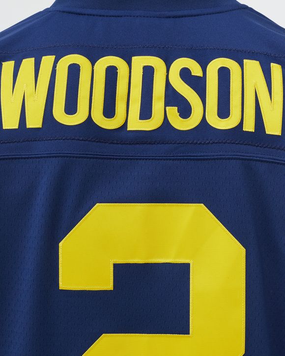 Mitchell & Ness NFL DARK JERSEY UNIVERSITY MICHIGAN 1997 CHARLES WOODSON #2  Blue