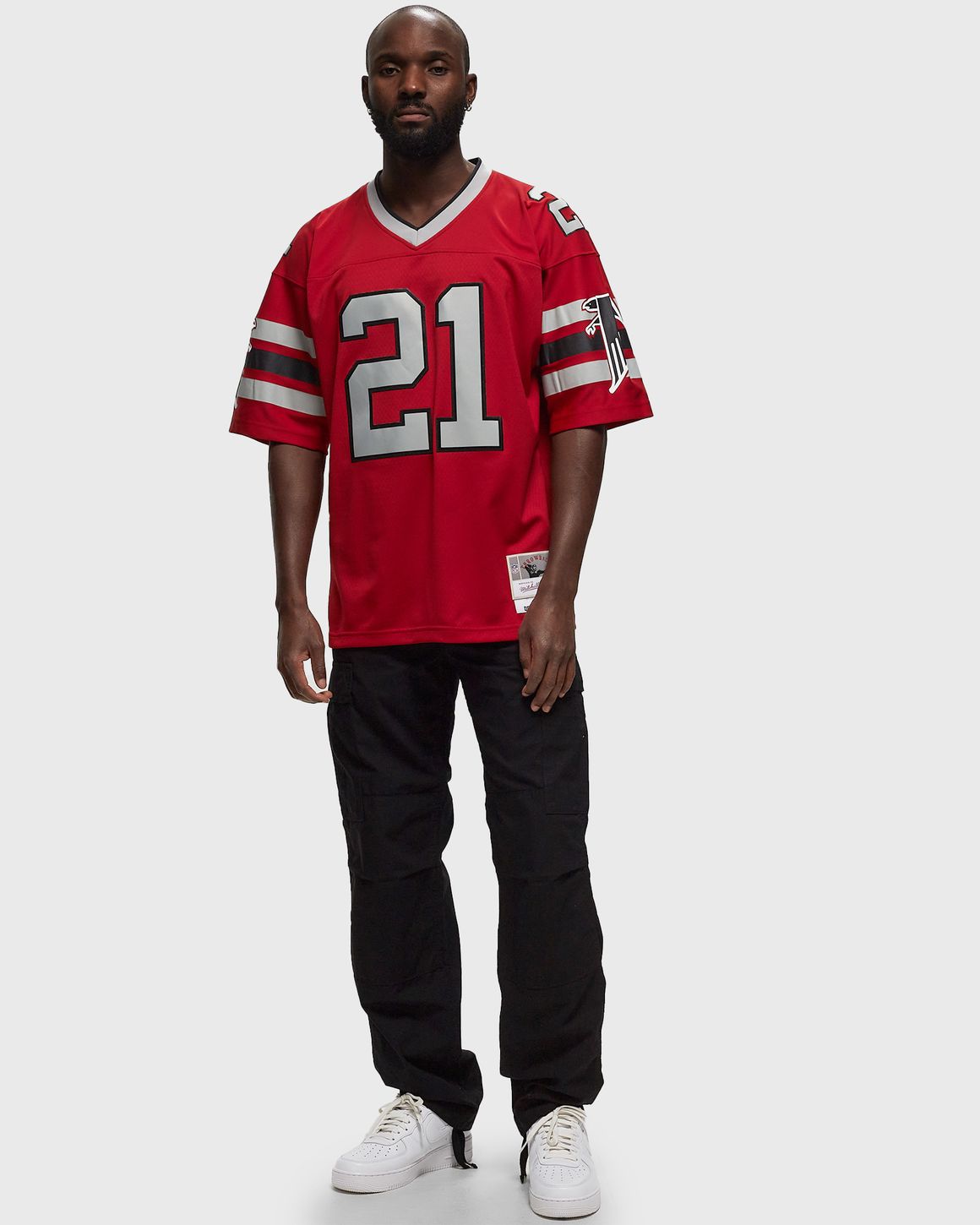 Mitchell & Ness Deion store Sanders 1989 Atlanta Falcons Throwback Jersey