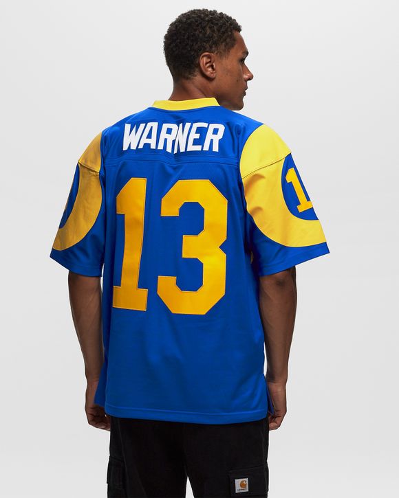 Mitchell & Ness NFL LEGACY JERSEY ST. LOUIS RAMS 1999 KURT WARNER #13 Blue/ Yellow