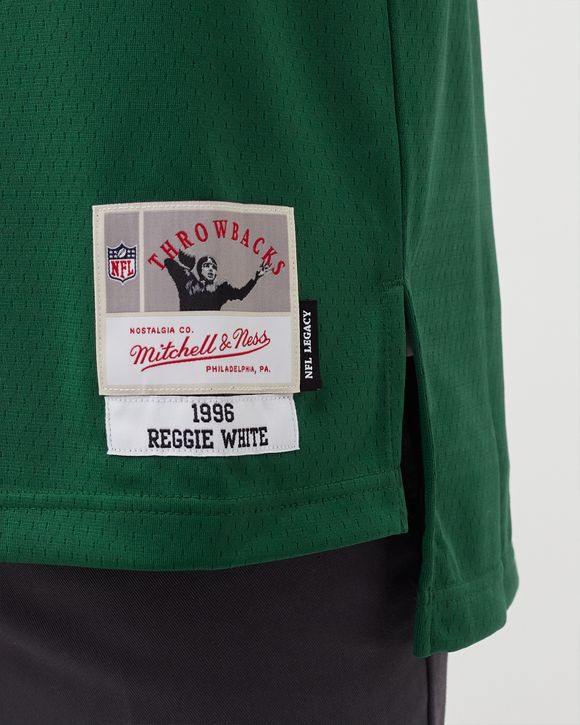 Mitchell & Ness Men's Green Bay Packers Reggie White #92 White 1996  Throwback Jersey