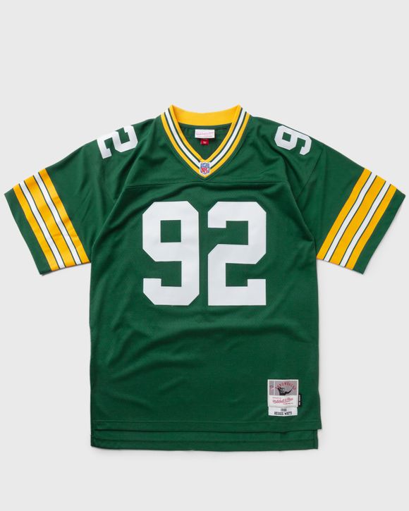 Reggie White Green Bay Packers Mitchell & Ness 1996 Split Legacy Replica  Jersey - Green/White