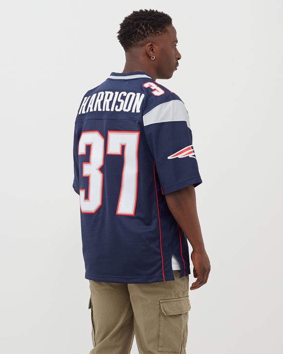 Men's Mitchell & Ness Randy Moss Navy New England Patriots Legacy Replica Jersey