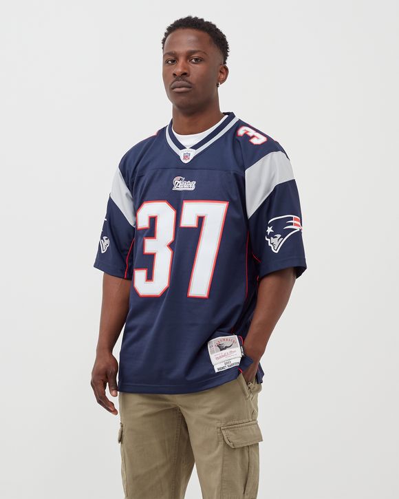 Men's Mitchell & Ness Rodney Harrison Navy New England Patriots Legacy  Replica Jersey