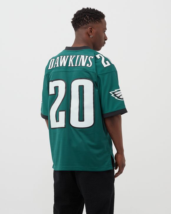 Mitchell & Ness Men's Brian Dawkins Midnight Green Philadelphia Eagles 1996 Legacy Replica Jersey