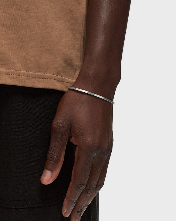 7g-brushed-sterling silver-ribbon-bracelet