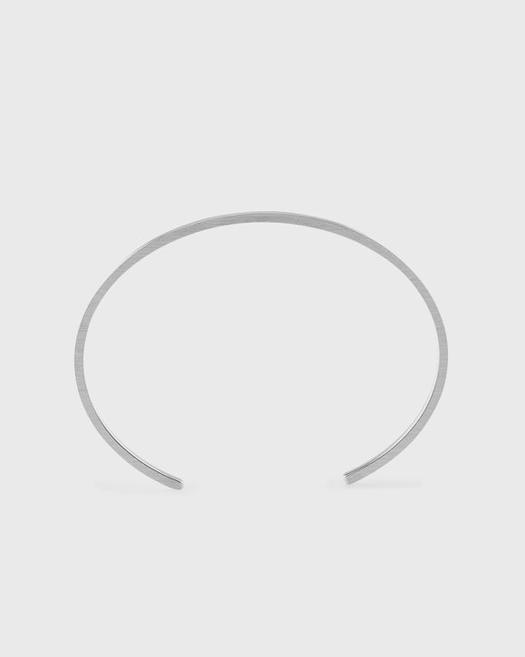 7g-brushed-sterling silver-ribbon-bracelet