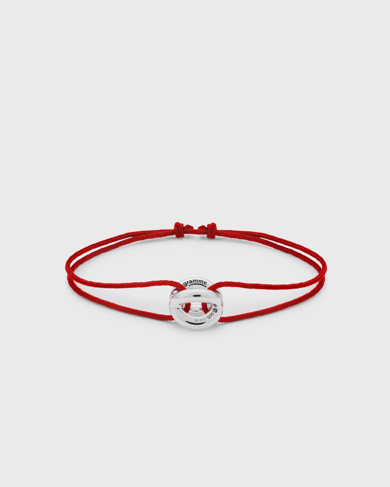 3g-red-cord entrelacs-bracelet