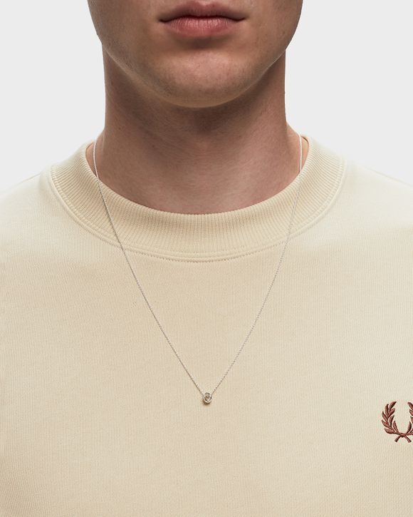 Thumbnail - 1g-polished sterling silver-entrelacs-necklace