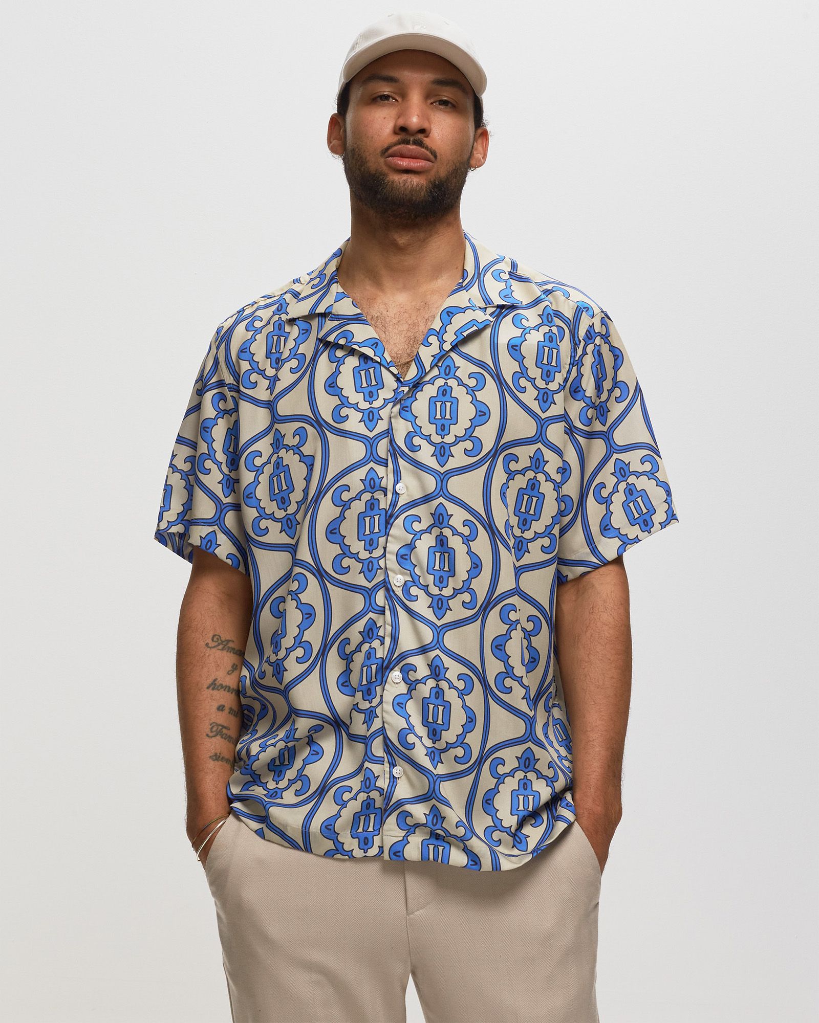 Ornament AOP Tencel SS Shirt