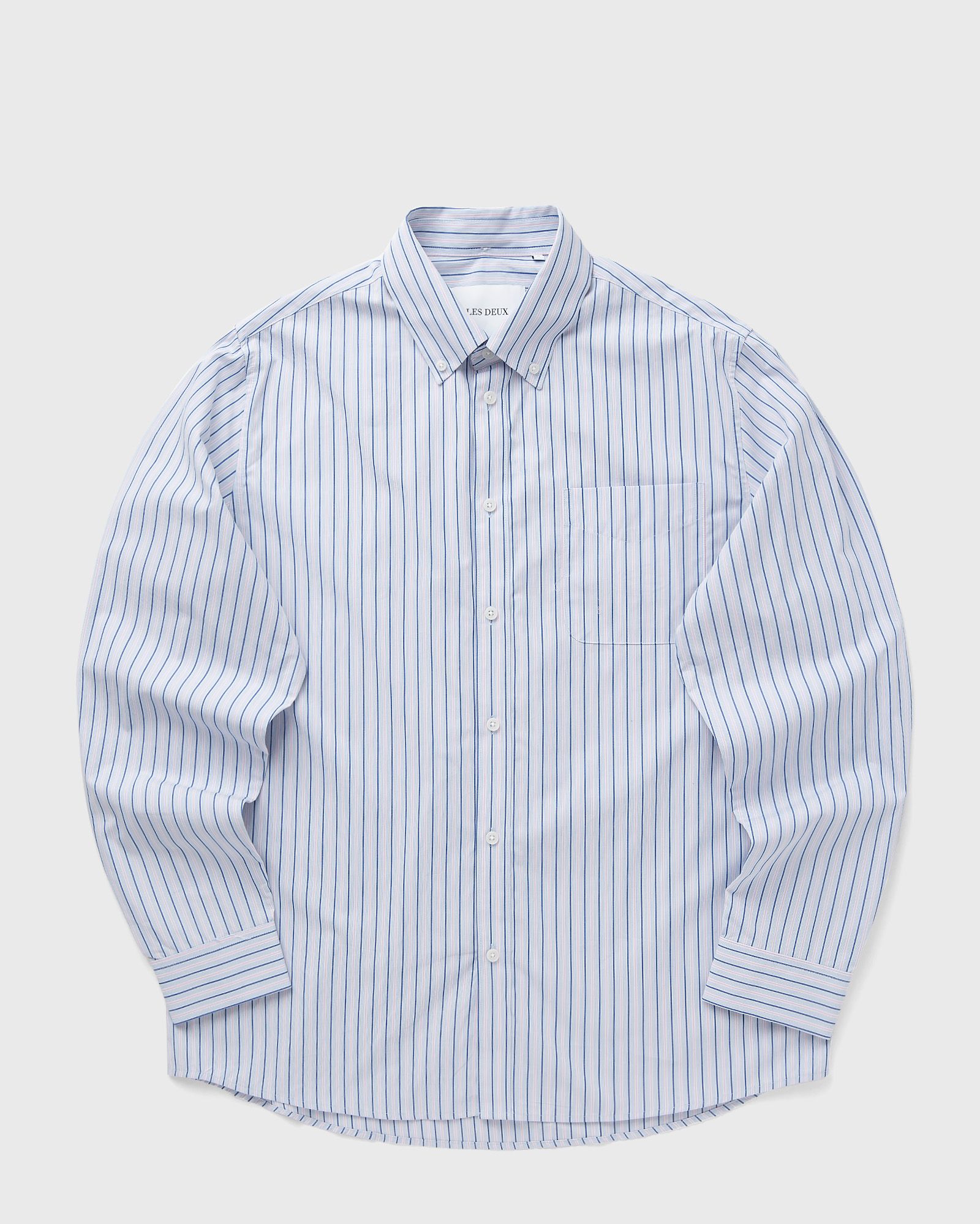 Kent Stripe Peached Poplin Shirt