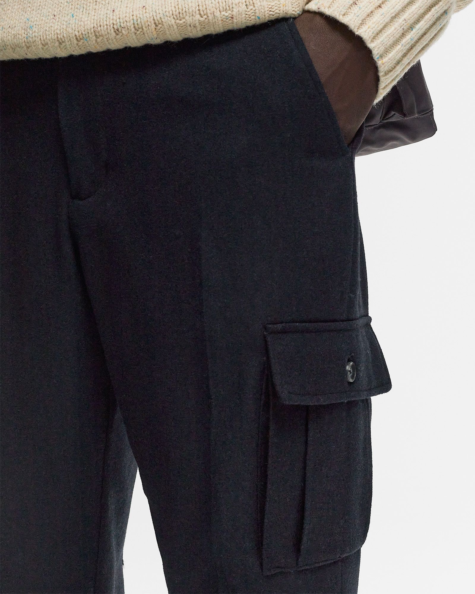 Como Reg Wool Cargo Suit Pants