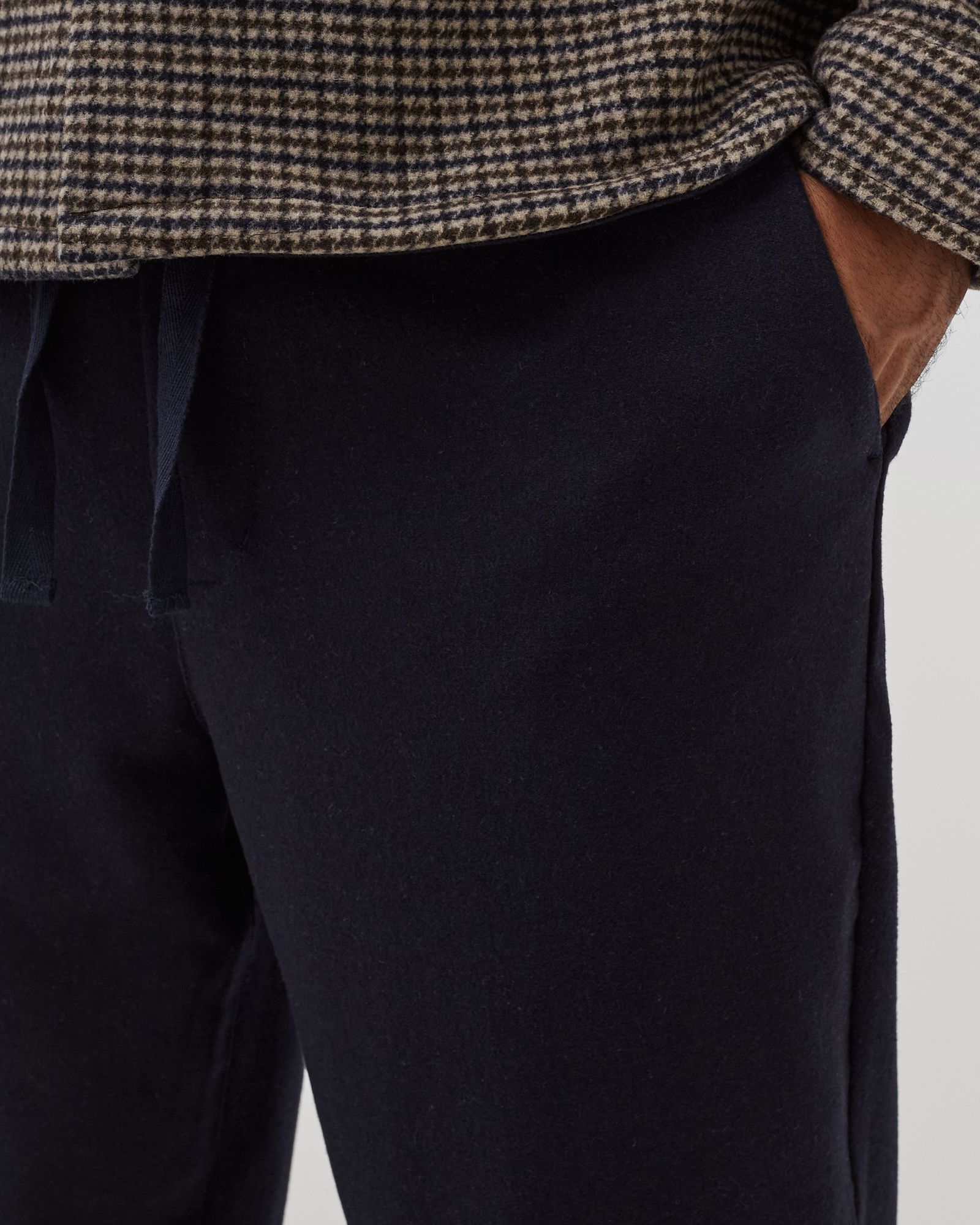 Patrick Drawstring Wool Pants