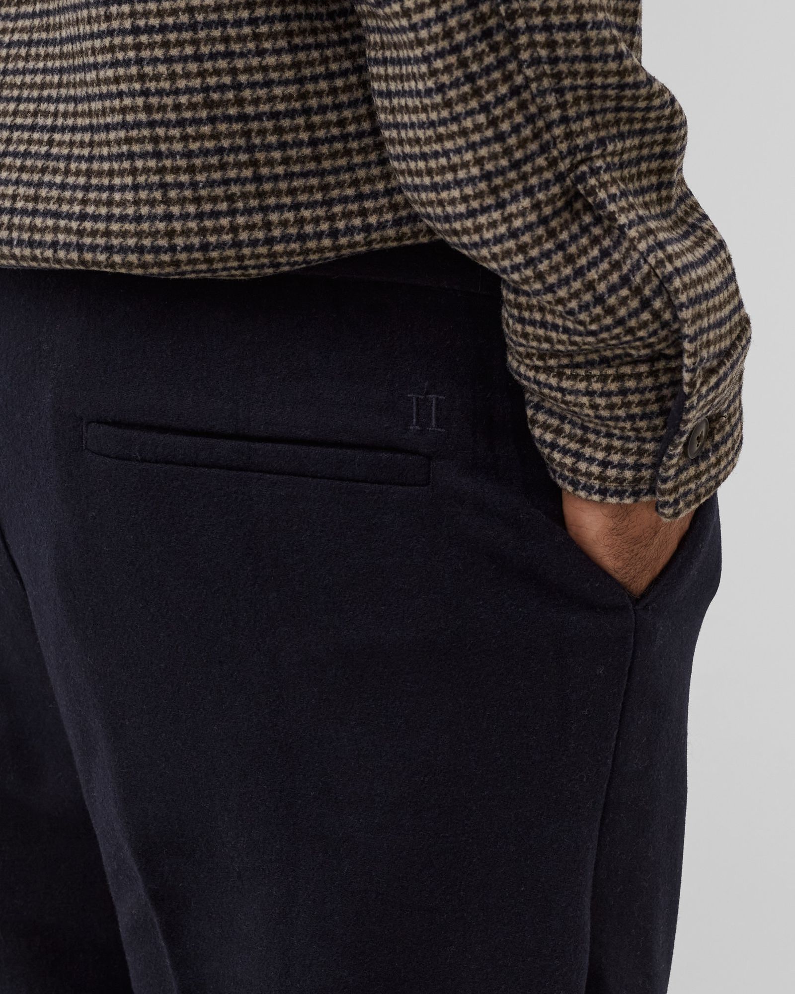 Patrick Drawstring Wool Pants