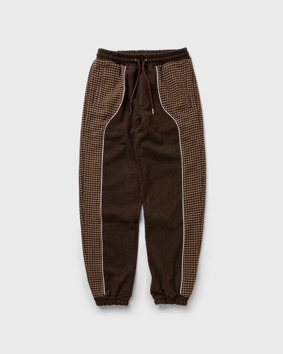 Burberry Men's Marrows Tb-monogram Striped Track Pants In Brown
