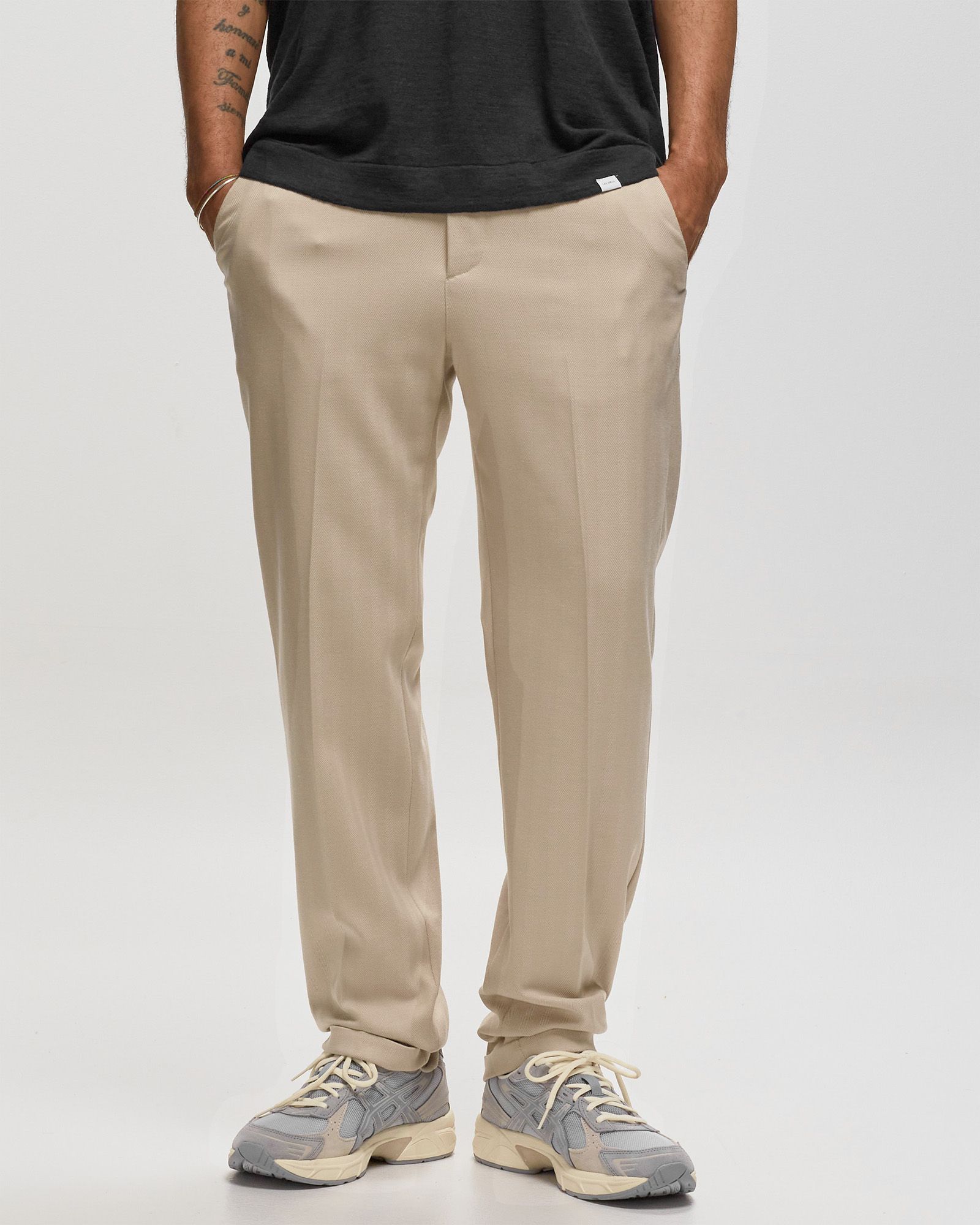 Pino Herringbone Pants