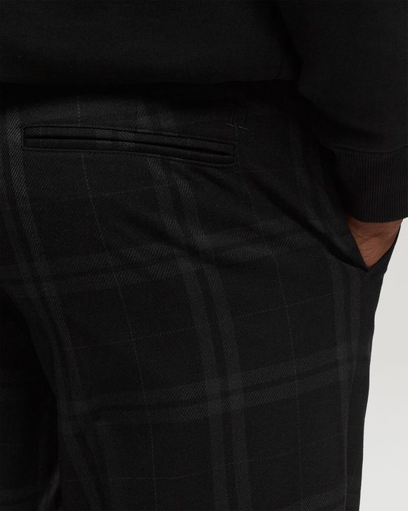 Les Deux Como Reg Check Wool Mélange Suit Pants Grey - CHARCOAL  MELANGE/GREY MELANGE