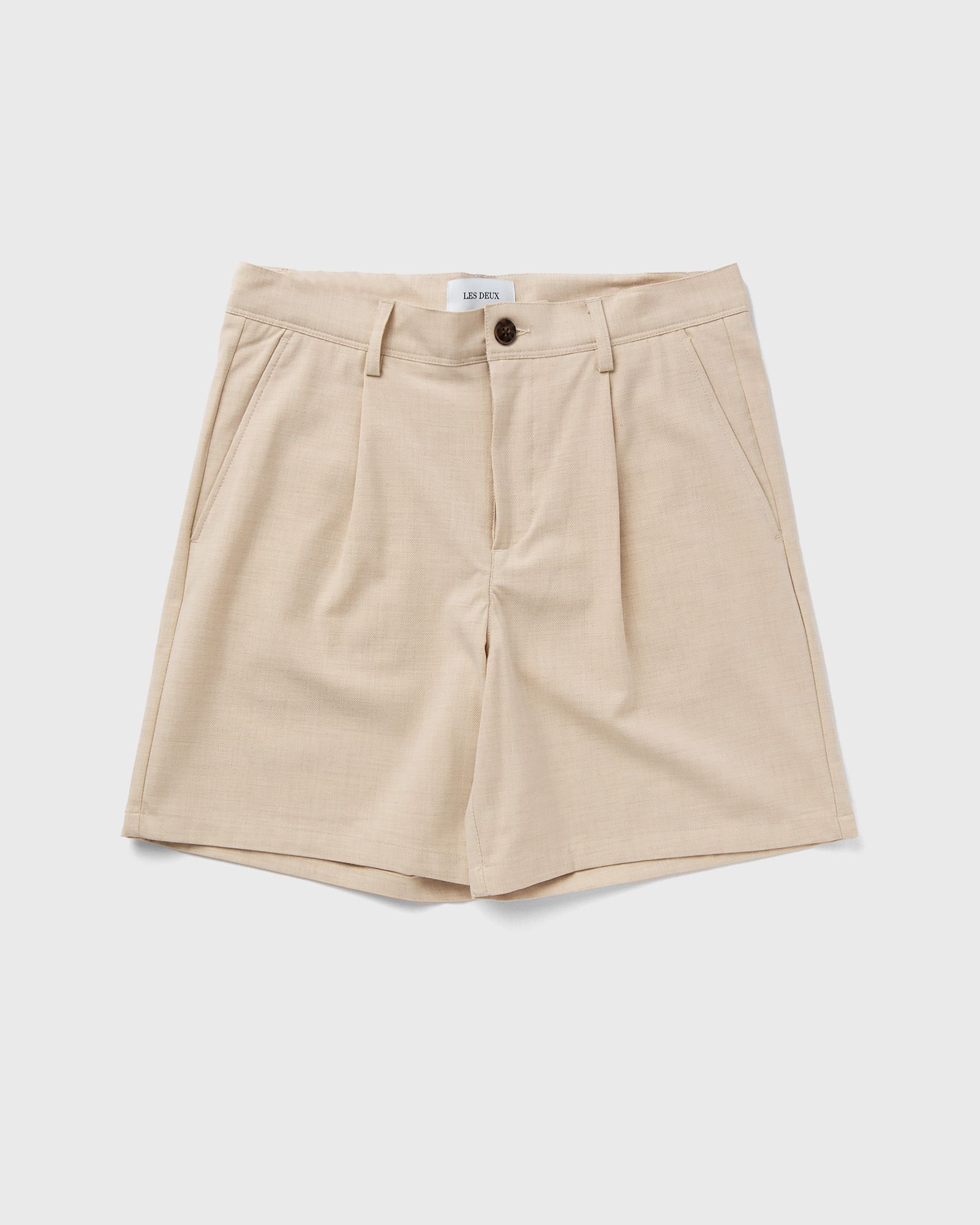 Peter Pleated Twill Shorts