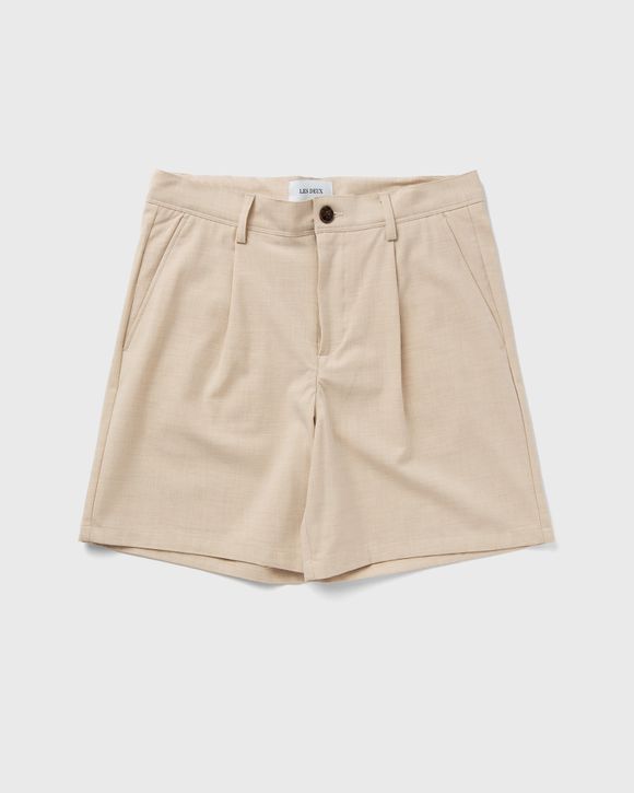 Peter Pleated Twill Shorts