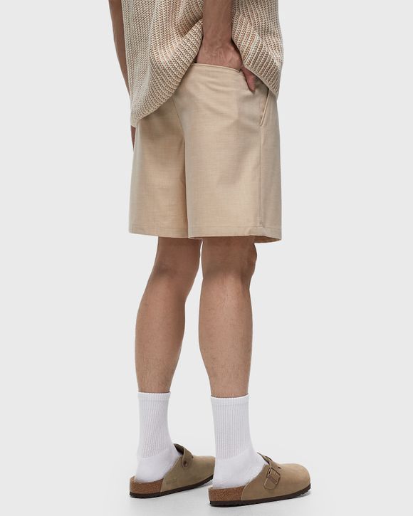 Peter Pleated Twill Shorts