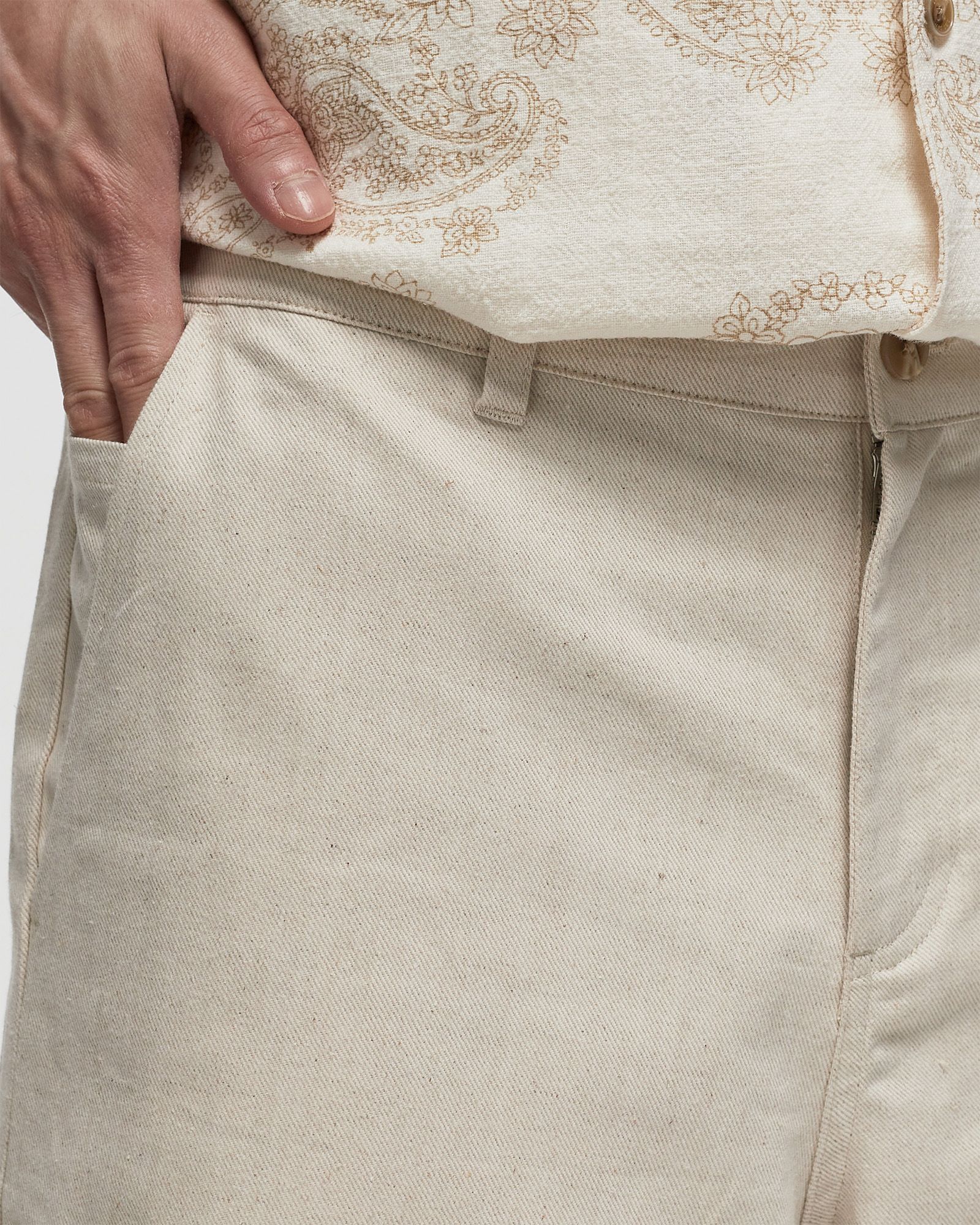 Johnny Casual Slub Twill Shorts