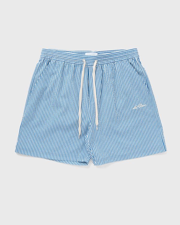 Stan Stripe Seersucker Swim Shorts