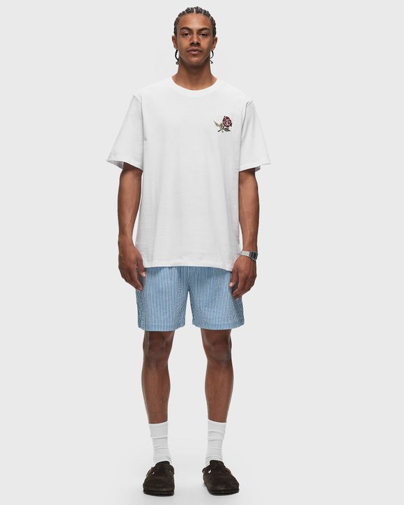 Stan Stripe Seersucker Swim Shorts