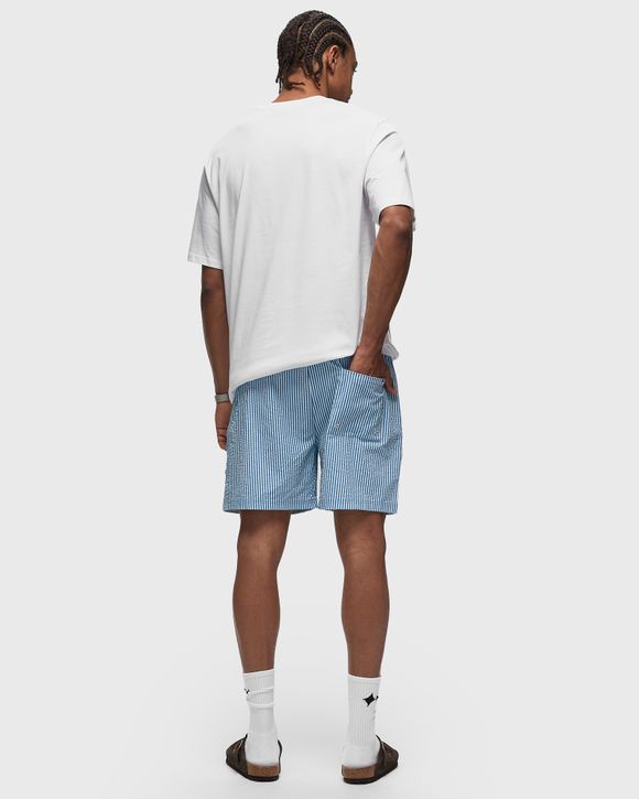Stan Stripe Seersucker Swim Shorts