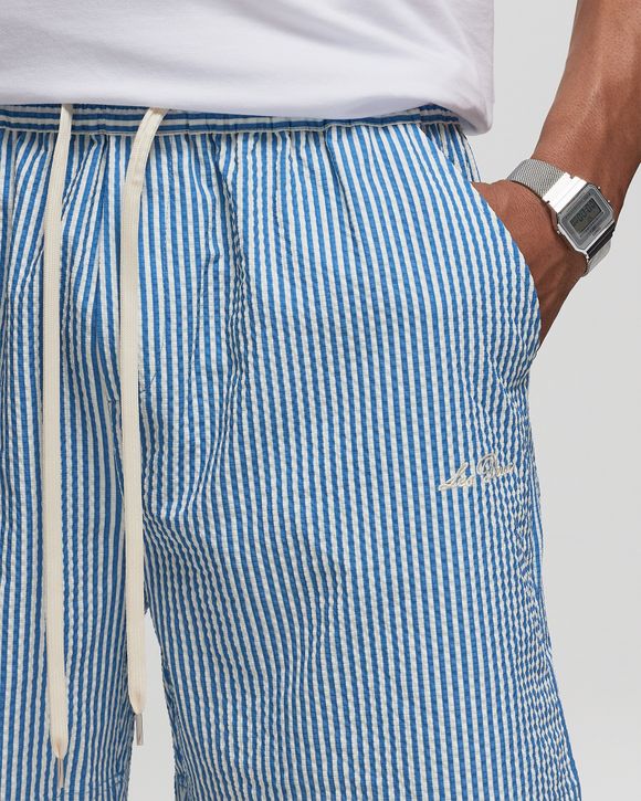 Stan Stripe Seersucker Swim Shorts