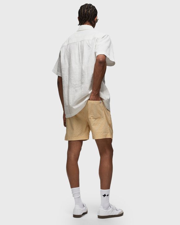 Stan Stripe Seersucker Swim Shorts