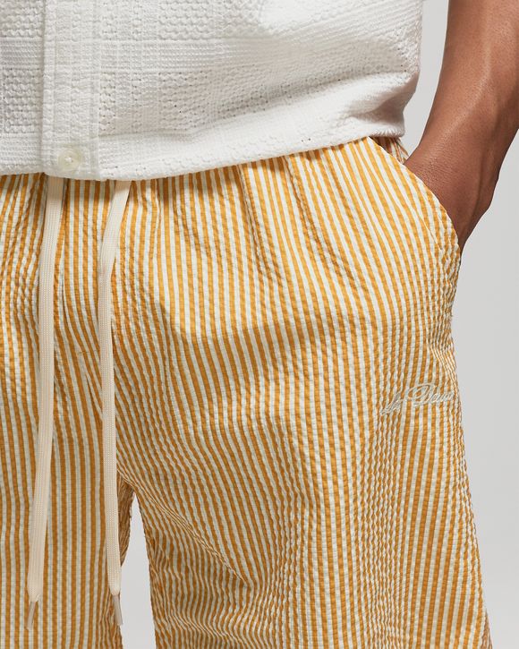 Stan Stripe Seersucker Swim Shorts