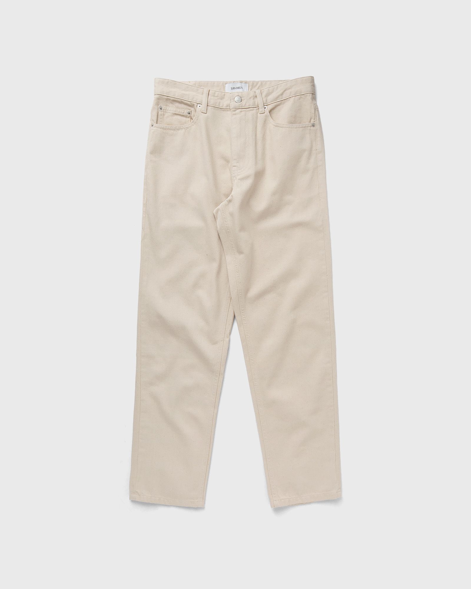 Les Deux - ryder pants men jeans beige in größe:l