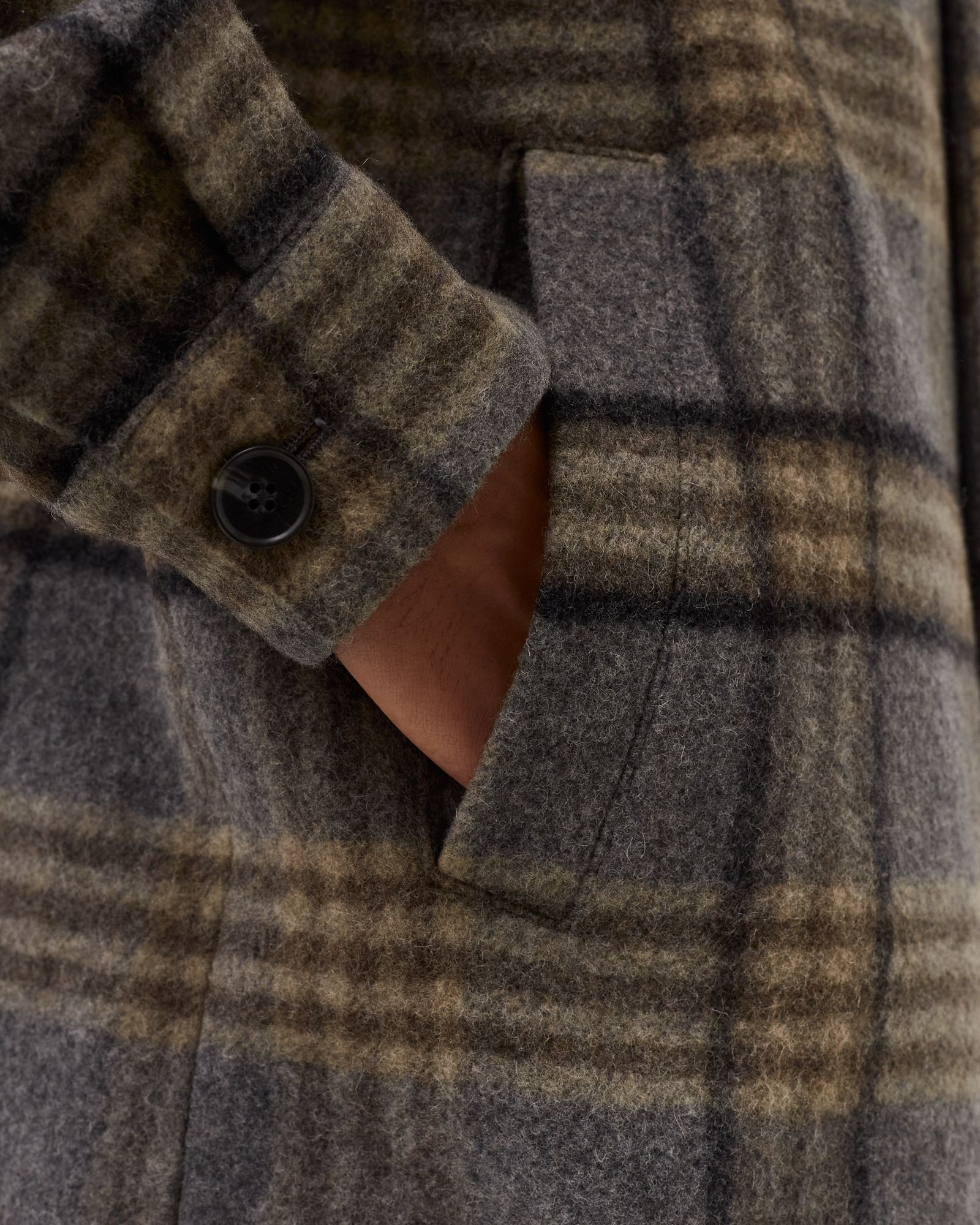 Marseille Check Wool Hybrid