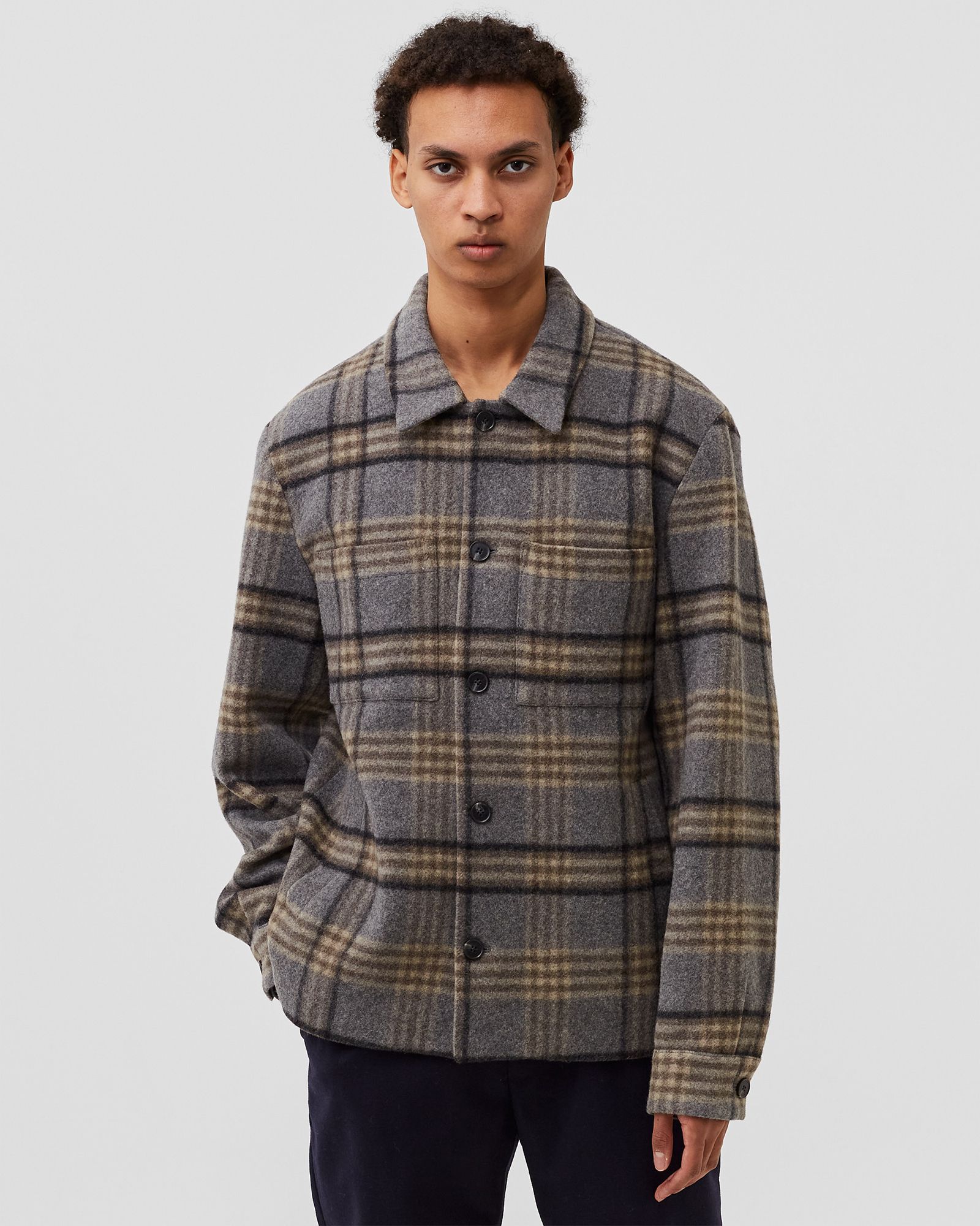 Marseille Check Wool Hybrid