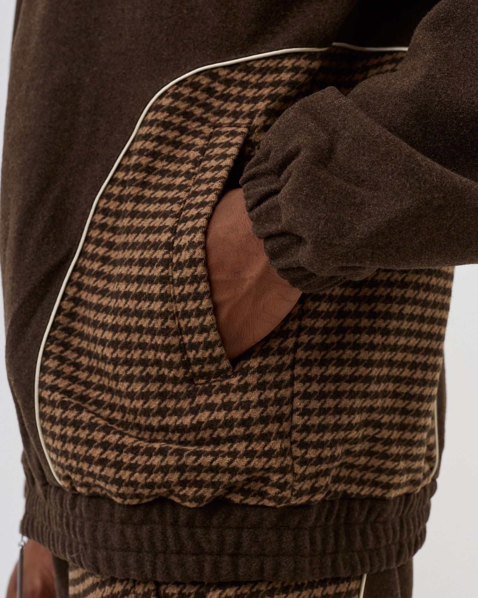 Kane Wool Track Jacket