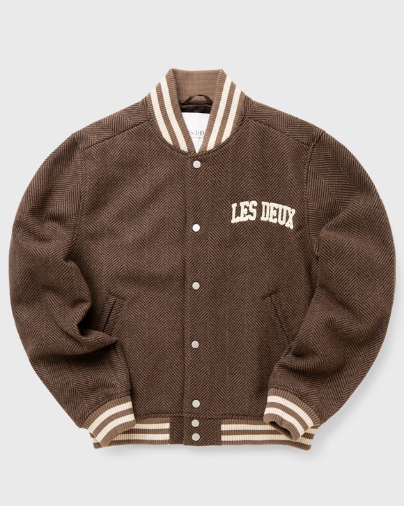 Varsity Herringbone Wool Jacket