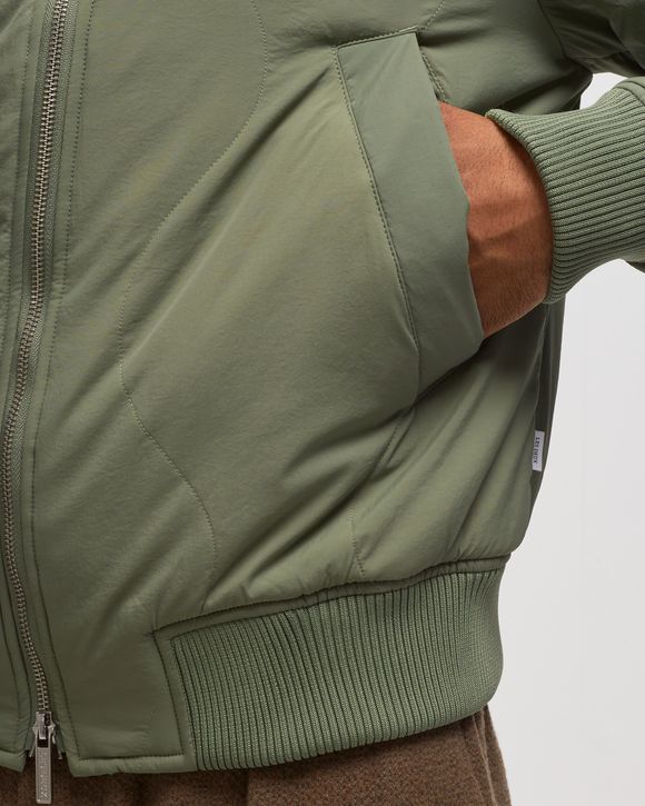 Norman Quilted Bomber Jacket