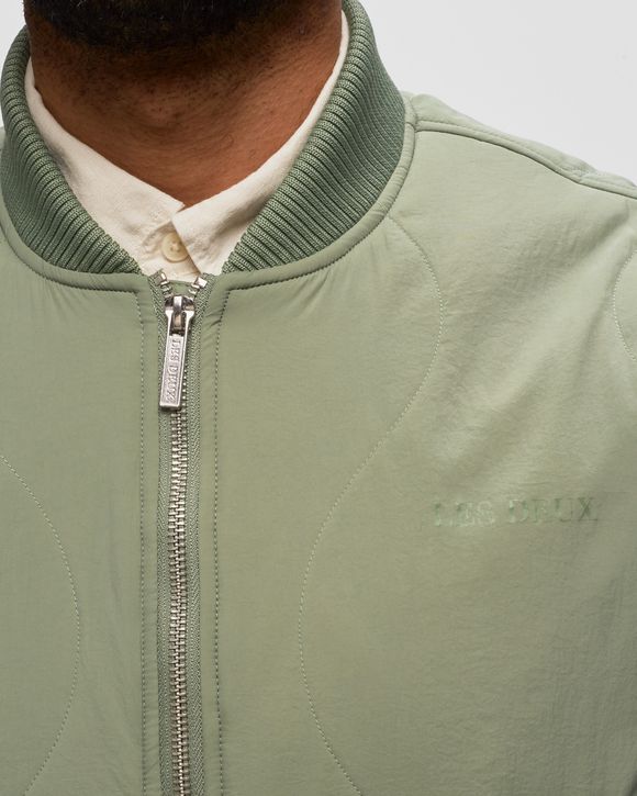 Norman Quilted Bomber Jacket