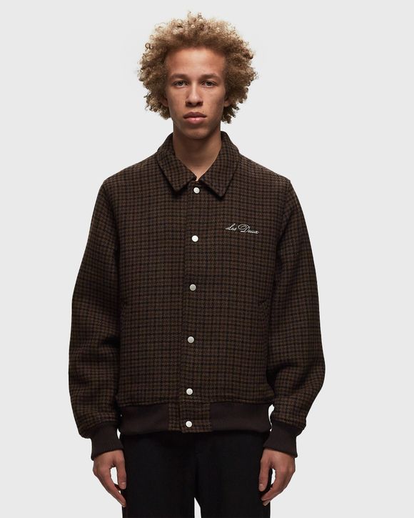 Les Deux Varsity Houndstooth Wool Jacket
