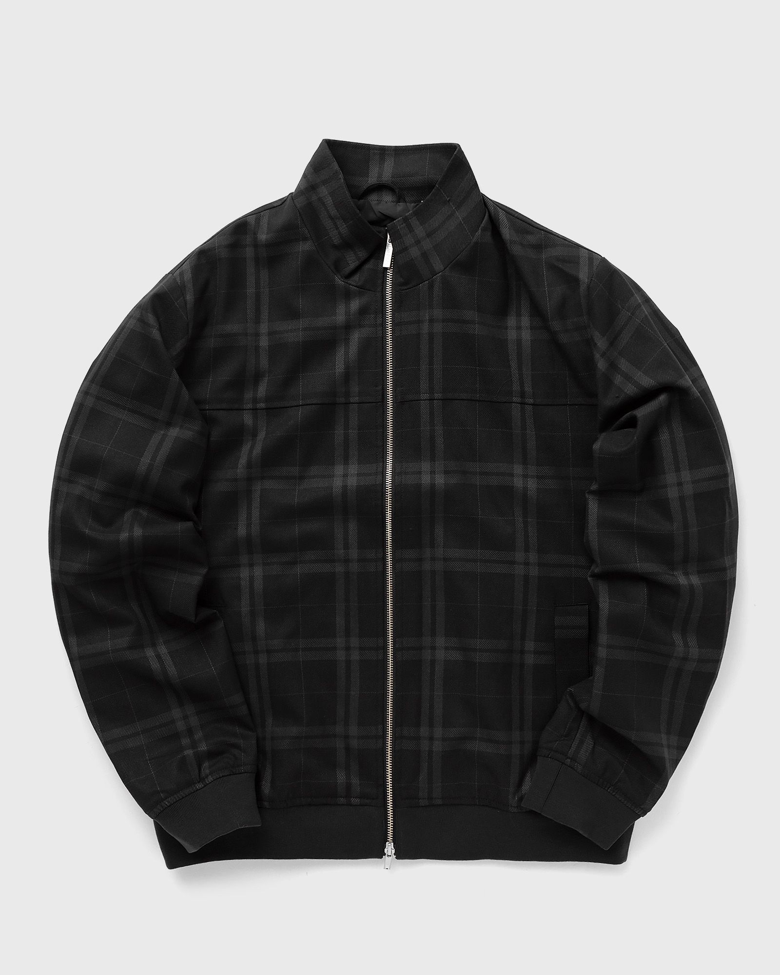 Como Check Harrington Wool Mélange Jacket