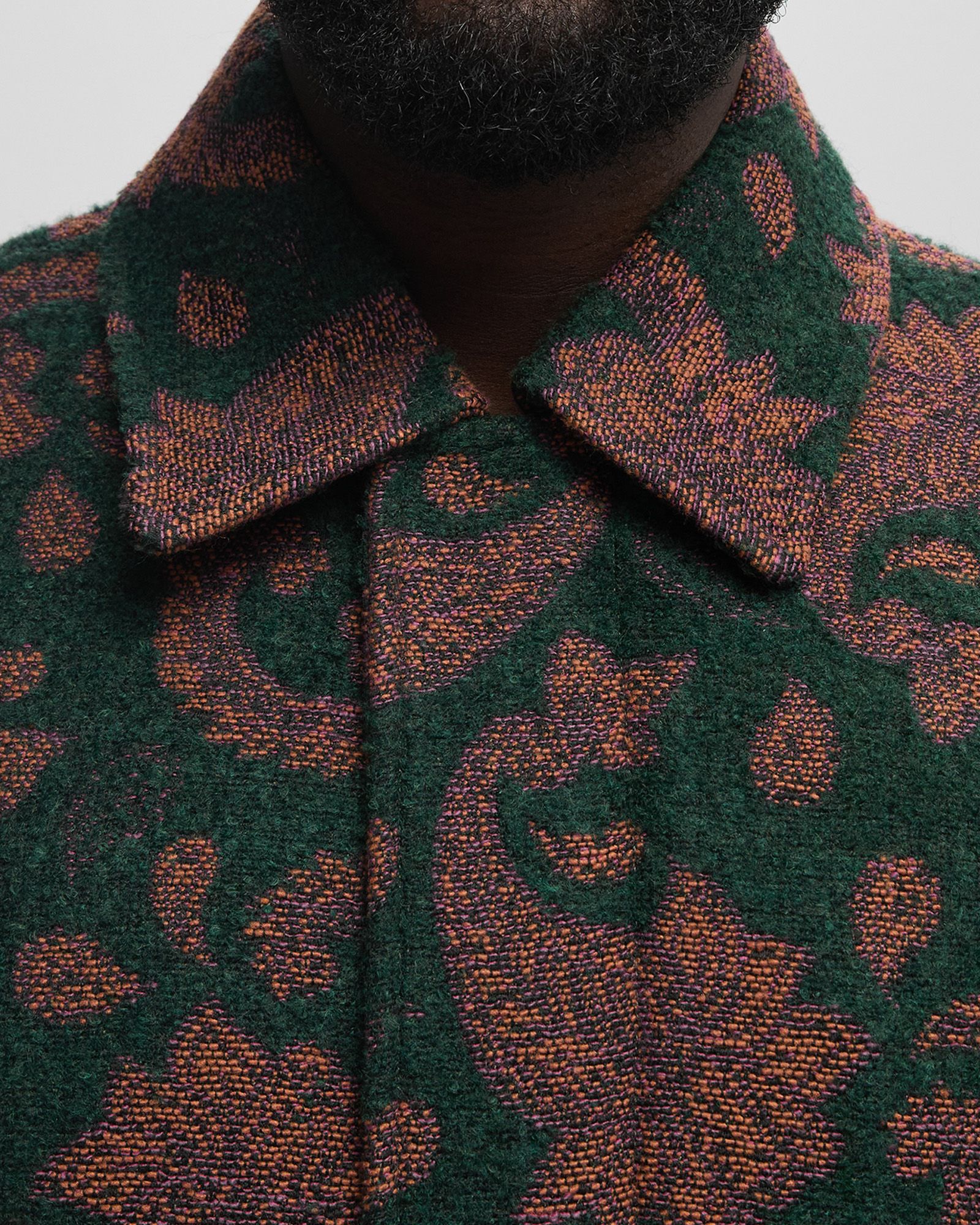 Noel Jacquard Coach Jacket