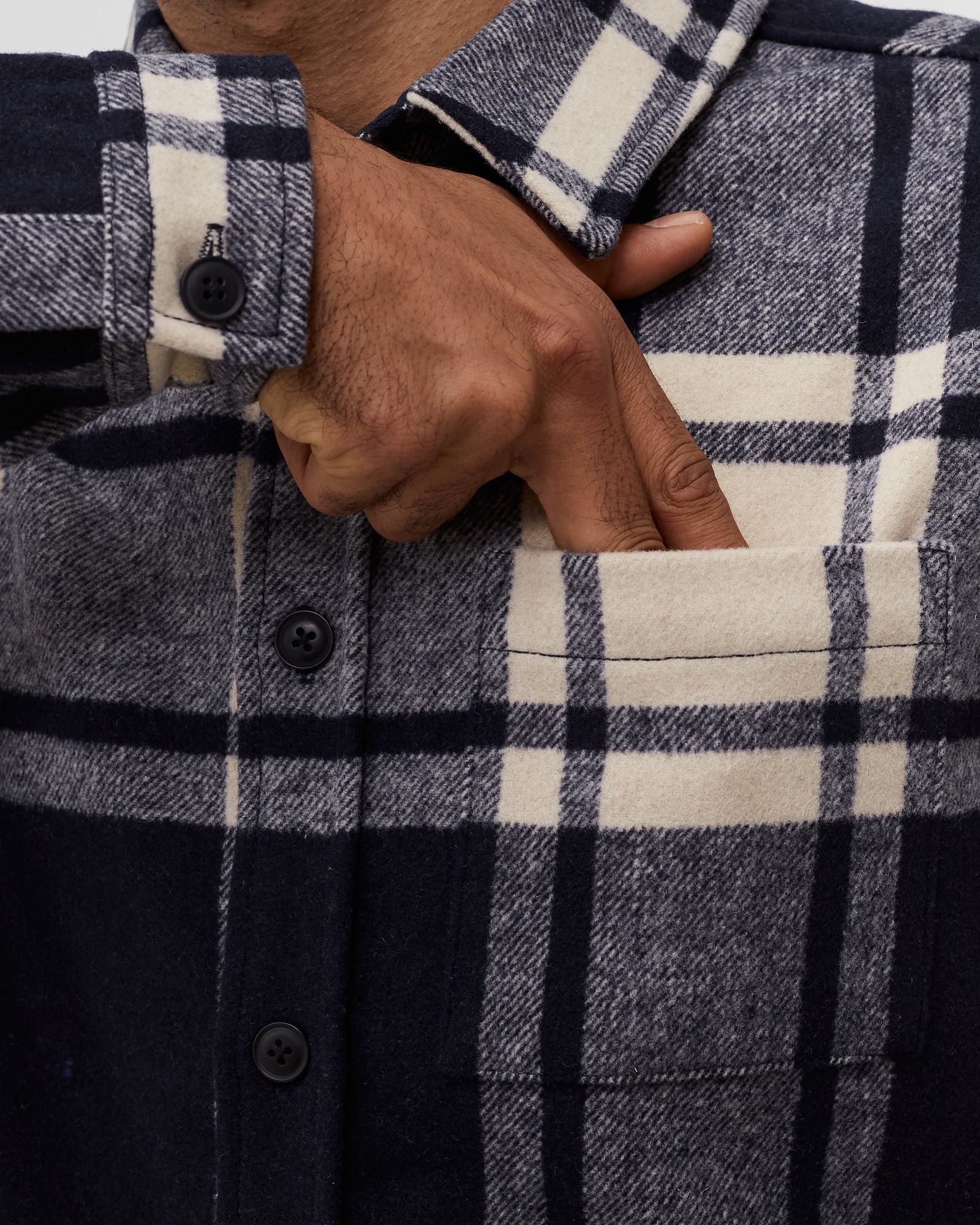 Jason Check Wool Hybrid