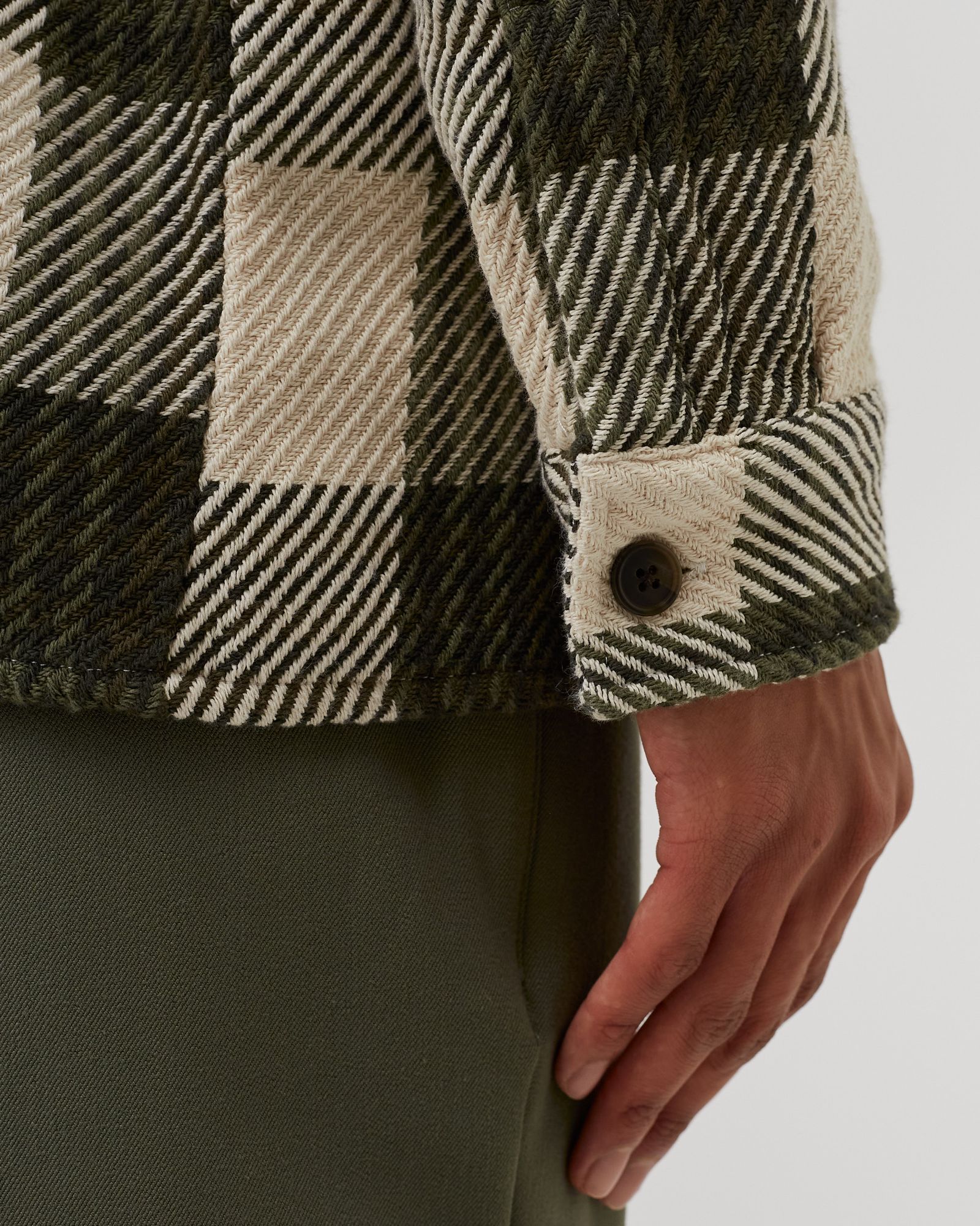 Jesse Check Hybrid Shirt