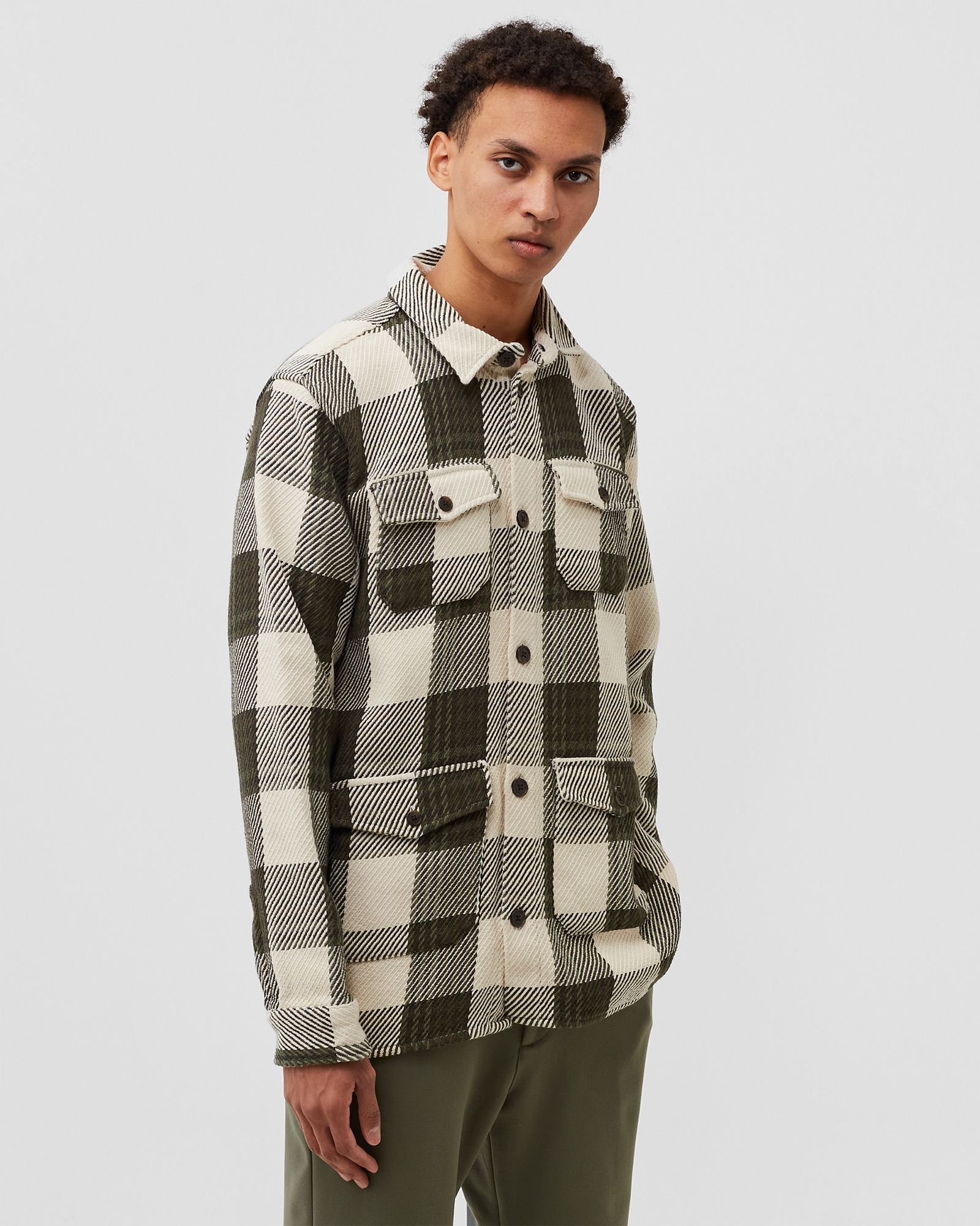 Jesse Check Hybrid Shirt