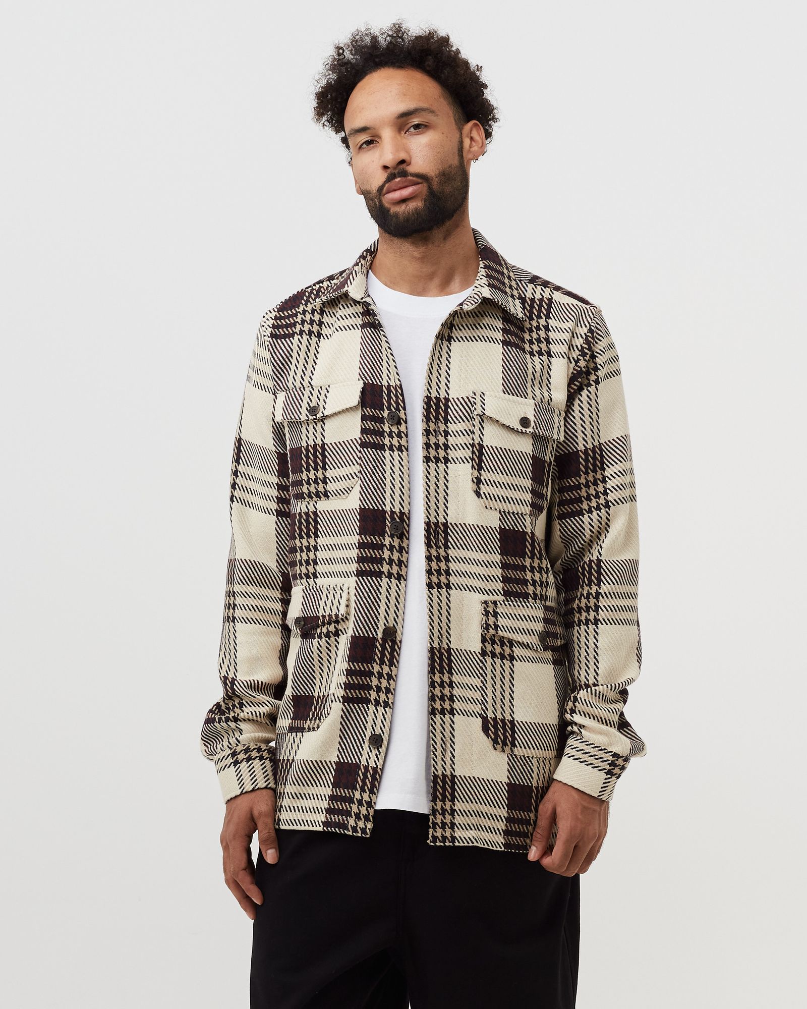 Jesse Check Hybrid Shirt