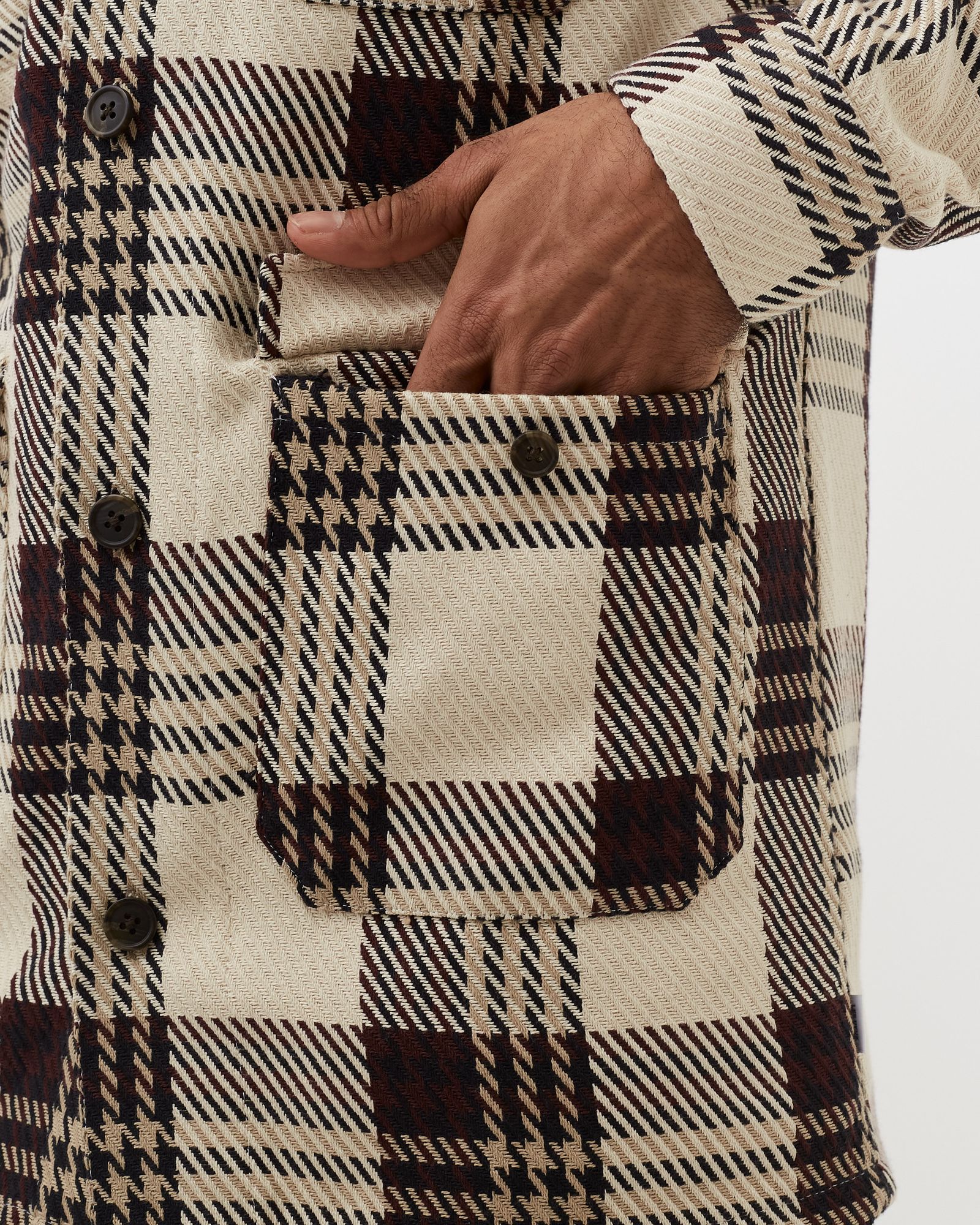 Jesse Check Hybrid Shirt